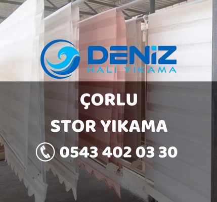 Çorlu Stor Perde Yıkama