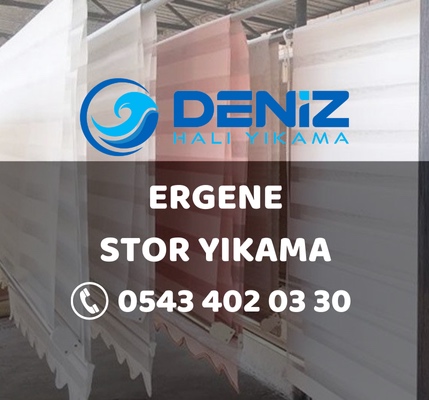 Ergene Stor Perde Yıkama